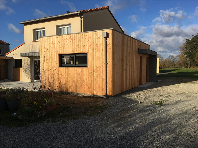 Construction maison en bois Cholet
